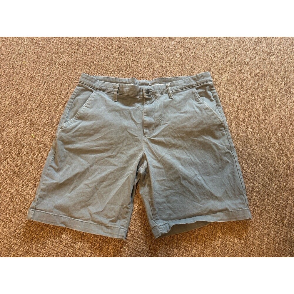 Members Marks Men’s Grey Shorts Size 36 VGUC Golf Shorts Pockets Casual